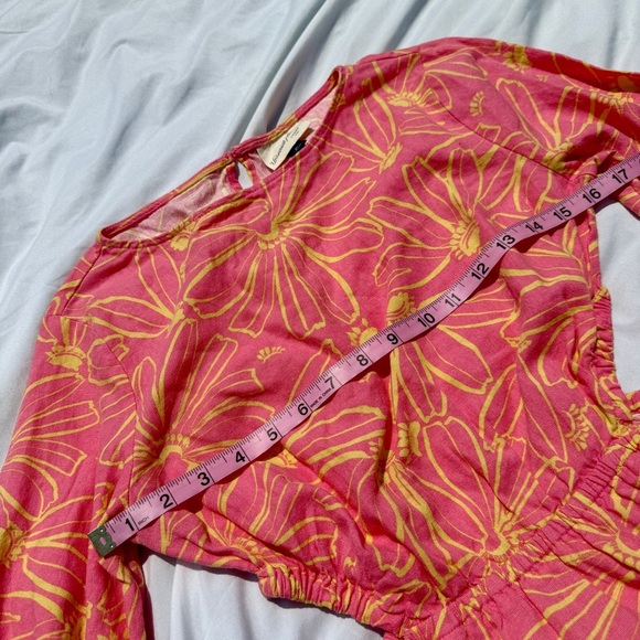 🌸 Universal Thread Linen Blend Cutout Dress 🌸 - Picture 5 of 7